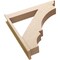 Ekena Millwork 7 1/2-in W x 44-in D x 44-in H Balboa Trad Rough Cedar Woodgrain TimberThane Outlooker, Primed Tan OUTUR075X44X44BOA04RCPR - alternate 5